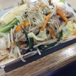 大林 - 砂肝ガーリック炒め