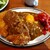町の洋食 パーラーオオハシ - 料理写真:町の豚カツカレーの定食（1300円）