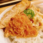 うどん 讃く - カツ玉定食