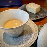 蒼 - ビスクソースがおいしくておいしくておいしくておいしくて　素晴らしい生産者さんに素晴らしい調理の結果ですね　パンもまた美味しい