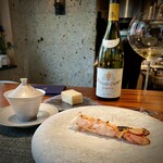 蒼 - 赤座海老の個体が持つ爆発的なエネルギーを炭火で香り高く、そして濃縮された甘味を逃さぬ火の入れ方