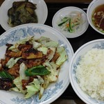 Suihohanten - 回鍋肉定食　８００円