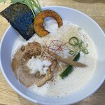 暁 製麺 - 鶏豚だしらぁめん