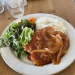 SLOW CAFE - 気まぐれらんち（ポークチャップ）