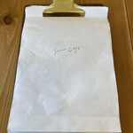 SLOW CAFE - メニュー