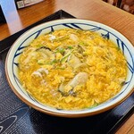 丸亀製麺 宮崎住吉店 - 牡蠣たまあんかけ