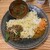 negombo33 - 料理写真:ラムキーマとカトリのポークビンダルー　　　　　　　　　　副菜はキャロットラペと大根のウルガイ