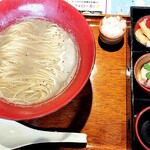 御前崎レストラン たわら屋 - 一期一会拉麺「濁り津軽煮干し」