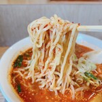 Nobunaga Ramen - 麺のアップです。（2024.5 byジプシーくん）