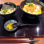 あんぷく - かつ丼　980円(うどん付き)