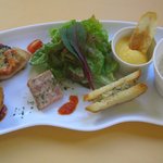 ピュアエール - 料理写真:ランチ　パレットプレート