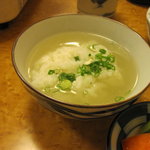 博多水たき元祖 水月 - 白い御飯にスープを・・・・死ぬほど旨い！