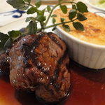 レストラン シェ・リュイ - 牛フィレの炭火ステーキ