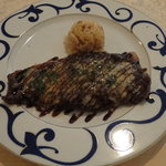 レストラン シェ・リュイ - 牛サーロインステーキ