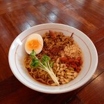 閻魔軒 - 閻魔少々汁有担々麺 1000円
