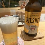 銀座 青天 - ビール