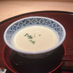 銀座 青天 - さつまいもの冷製スープ