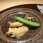 銀座 青天 - 鮑のソテー