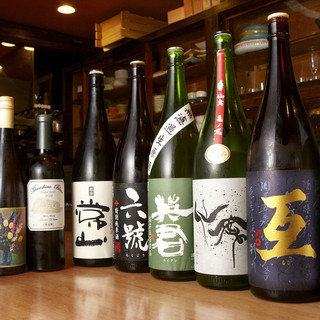 How about some Japanese sake with delicious shellfish?