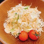 Koube Kitano Asahi Yaseinikuten - サラダ
