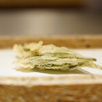 日本橋 蕎ノ字 - 新茶の葉