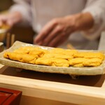 日本橋 蕎ノ字 - 雲丹は大葉なしの方が好き