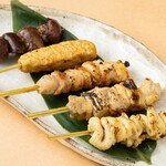 Assorted skewers 5 types (salt/sauce)