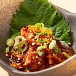 韓式腌漬胗肝雞肉