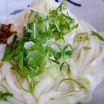 谷川米穀店 - うどん冷大＋卵