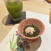 かに祥 - 『ズワイガニのもずく酢』