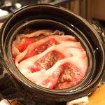 神保町 傳 - ［1402］北海道産黒毛和牛のサーロインとタケノコご飯