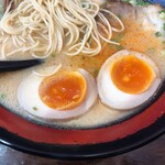 ラーメン暖暮 - 煮玉子