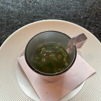 大淀河畔 みやちく - 牛骨スープ