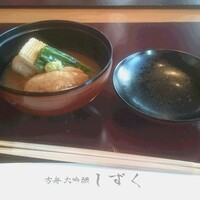 銀座方舟  大吟醸しずく店 - お昼の加賀百万石会席（合鴨の治部煮）