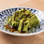 Matcha warabi mochi