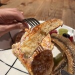 ロイヤルガーデンカフェ - リコッタチーズのパンケーキ ベリーとキャラメルバター