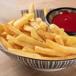 potato fries salt