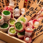 Assortment of 5 recommended skewers