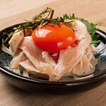 Chicken sashimi yukhoe