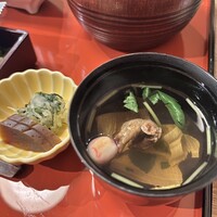 うなぎ和食 しら河 名駅店 - 肝吸いは、友達初めてだけどクセなく美味しいと