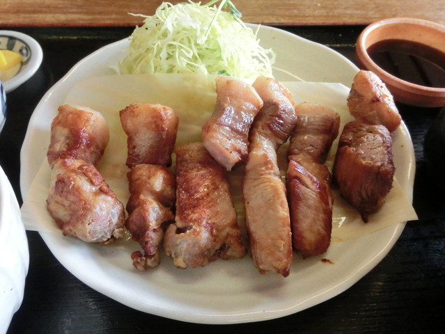 こだわりとんかつ播 - 琉球ロイヤルポークの豚肉ステーキ(とんてき)