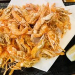 帰家 - 川エビの唐揚げ
