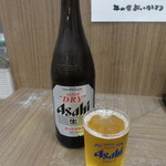 丼の店 おいかわ - アサヒスーパードライ中瓶 715円　(2024.4)