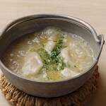 Gyoza / Dumpling with white soup