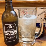 北の庄や - ホッピーセット白 通常480円