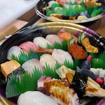 Taku Hai Sushi Umiiro - 特上盛り1人前半14貫3,990円(税込)