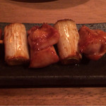 炭焼創彩鳥家 人見 - とりねぎ（１５０円）。