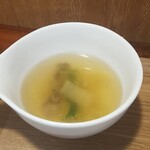 キッチン ブルー グローブ - 最後のスープ