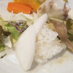 キッチン ブルー グローブ - カブのお新香も美味いです