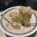 鯛白湯らーめん ○de▽ - 